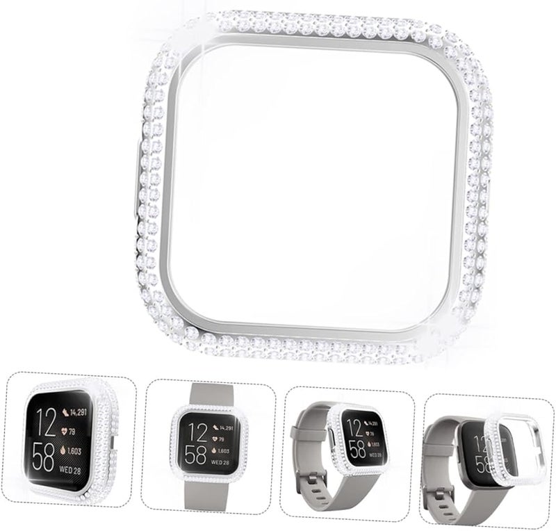 Silver Diamond Watch Cover Protector Shatter High Hardness Scratch Shield - Image 5